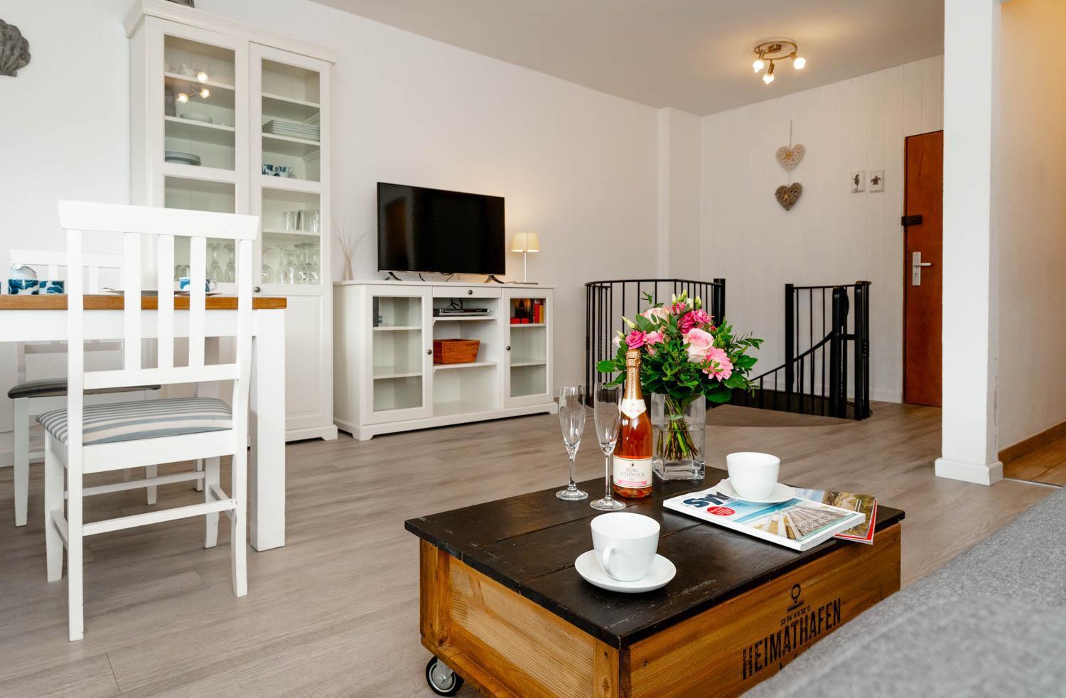 Апартаменты Hues Wuef Im Haus Ornum Вестерланд Экстерьер фото